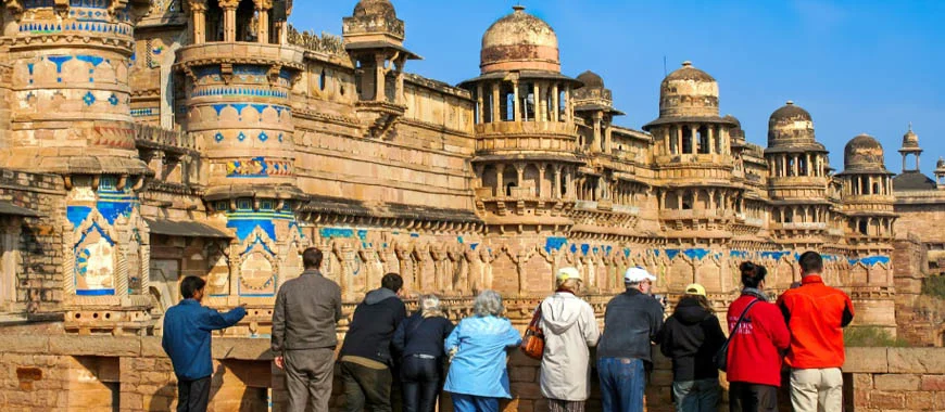 Delhi Khajuraho Jhansi Gwalior Bhopal Indore Ahmedabad Zainabad Rajkot Sasangir Mandvi Bhavnagar Ahmedabad Mumbai3