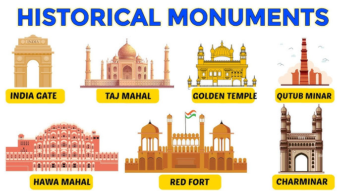 Historical Monuments of India History of India Historical Monuments Khan Travel Agency